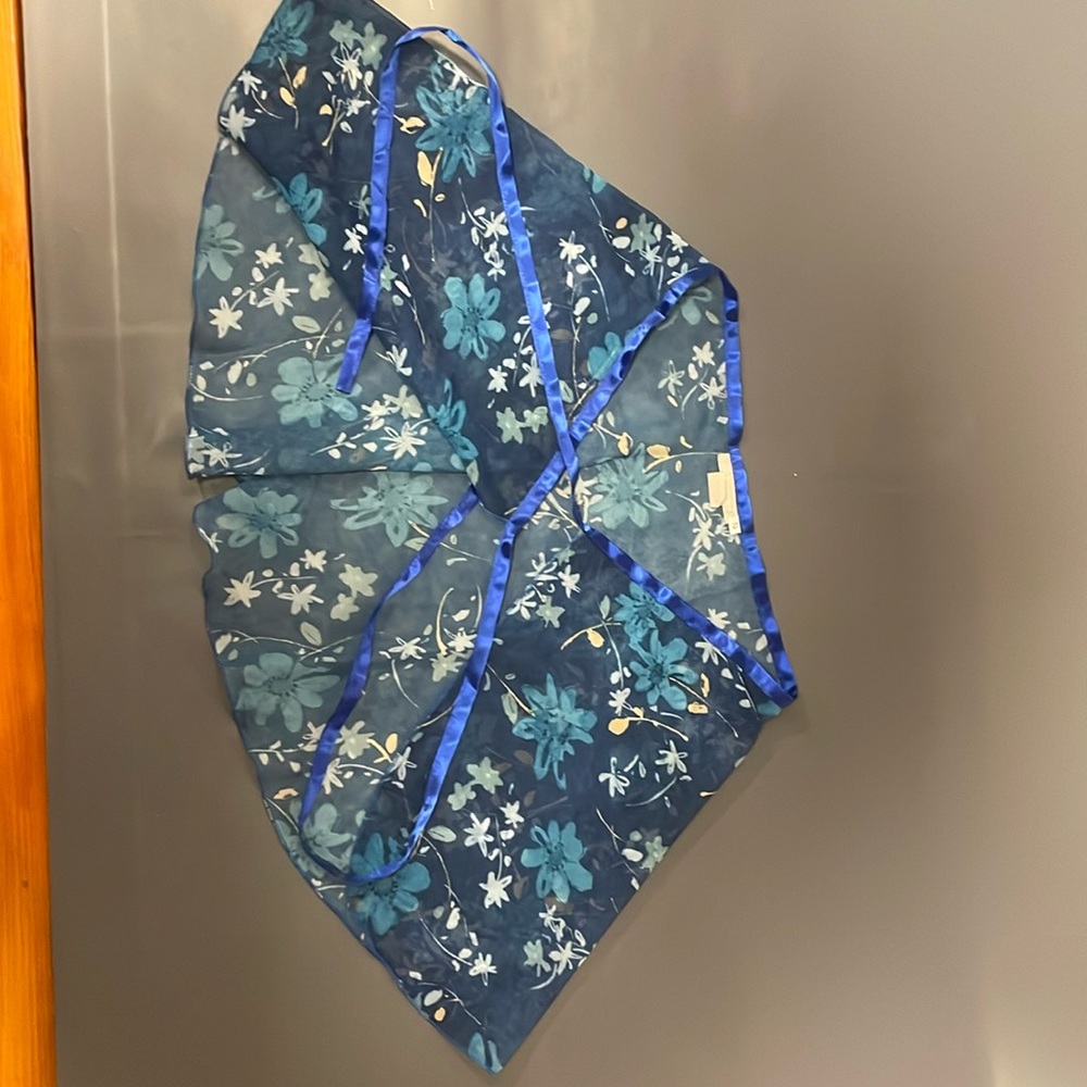 Floral mesh ballet skirt